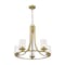 Z-Lite Beckett 5 Light Chandelier, Olde Brass And Clear Seedy 492-5OBR - alternate 5